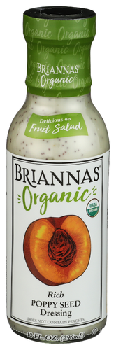 Brianna's Dressing Poppy Seed Organic