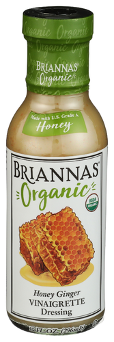 Brianna's Dressing Honey Ginger Vinaigrette Organic