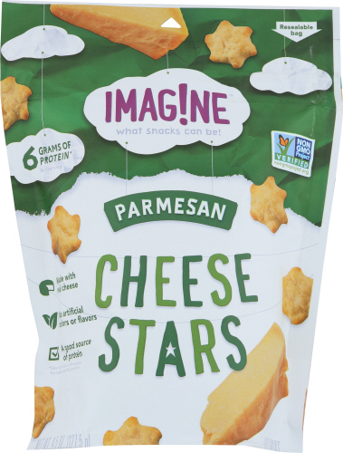 Imagine Foods Cracker Cheese Stars Parm