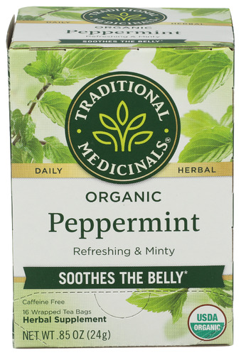 Traditional Medicinals Tea Peppermint Organic