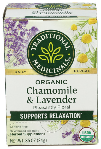 Traditional Medicinals Tea Chamomile Lvndr Organic