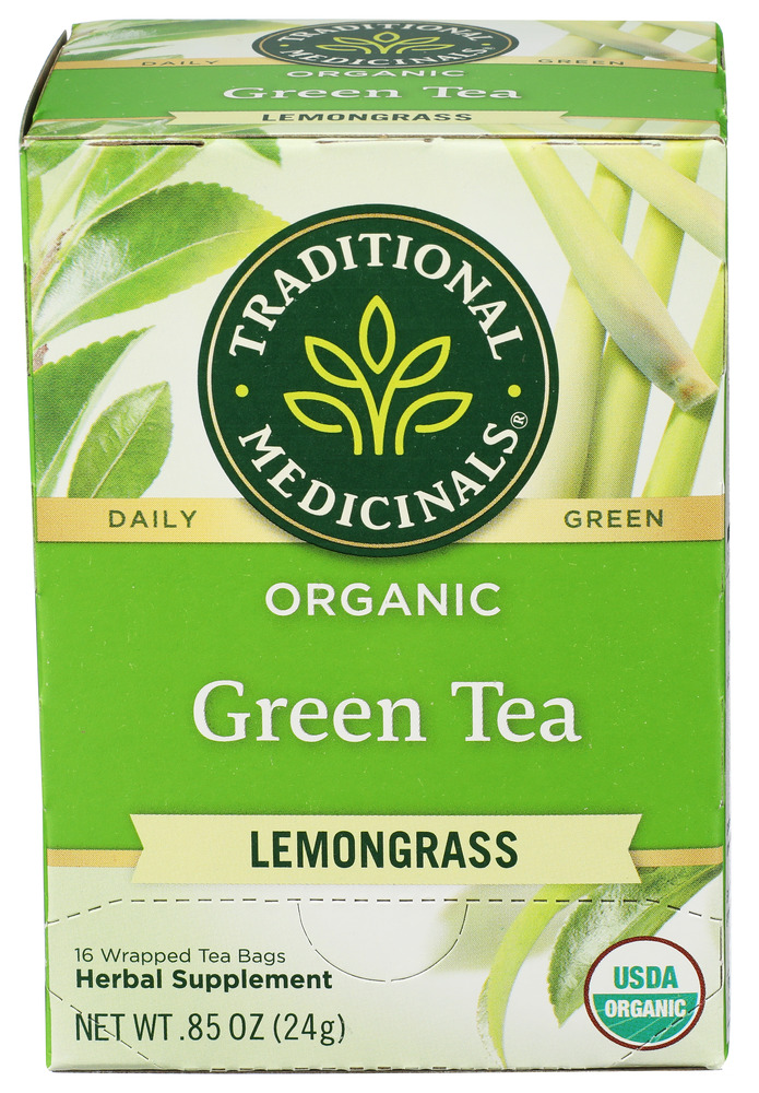 Traditional Medicinals Tea Green Lemongrass