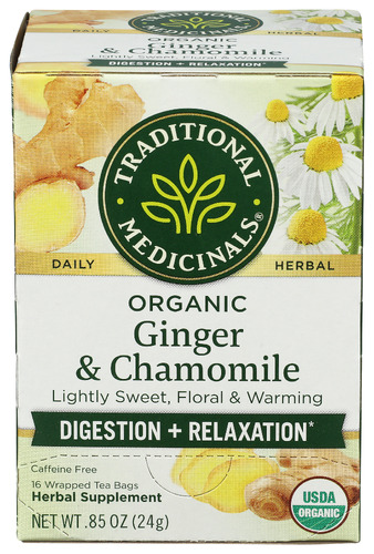 Traditional Medicinals Tea Ginger Chamomile