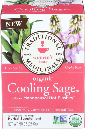 Traditional Medicinals Tea Cooling Sage