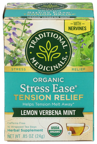 Traditional Medicinals Tea Cnnmn Strss Ease Organic