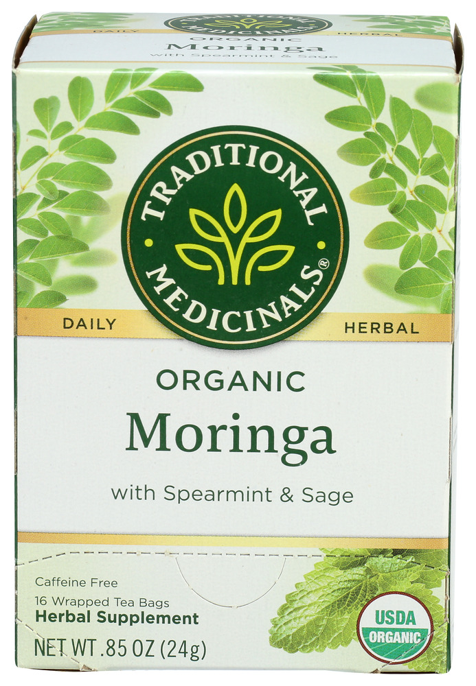 Traditional Medicinals Tea Moringa W Sprmnt Sage