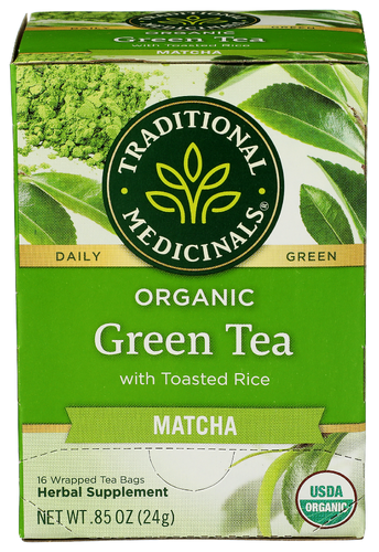 Traditional Medicinals Tea Matcha Toasted Rice