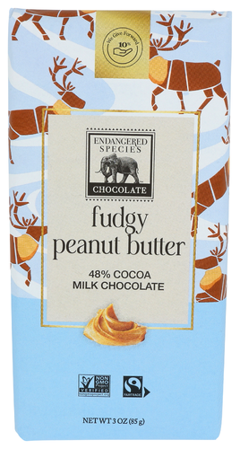 Endangered Species Chocolate Bar Chocolate Fudg&pb Caribou