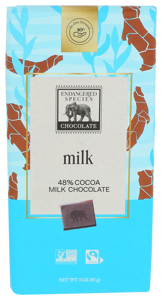 Endangered Species Chocolate Chocolate Bar Salmon Ottr Milk Chocolate