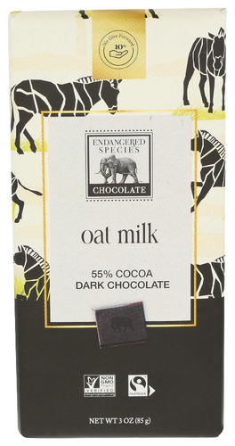 Endangered Species Chocolate Bar Oat Milk Dark Chocolate