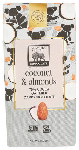 Endangered Species Chocolate Chocolate Oat Milk Dark Coconut Al