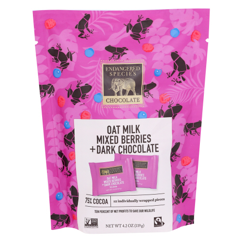 Endangered Species Chocolate Bites Chocolate Frog Mix Berri