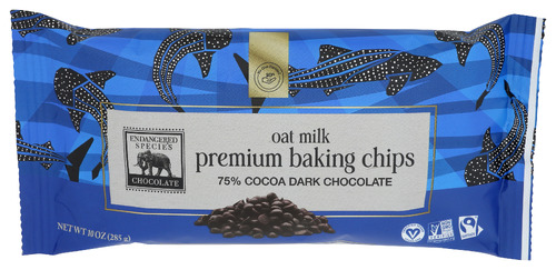 Endangered Species Chocolate Baking Chip 75 Oat Milk