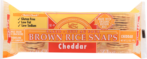 Edward & Sons Snaps Rice Cheddar