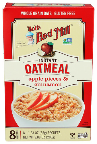 Bob's Red Mill Oatmeal Instnt Apple Cinn