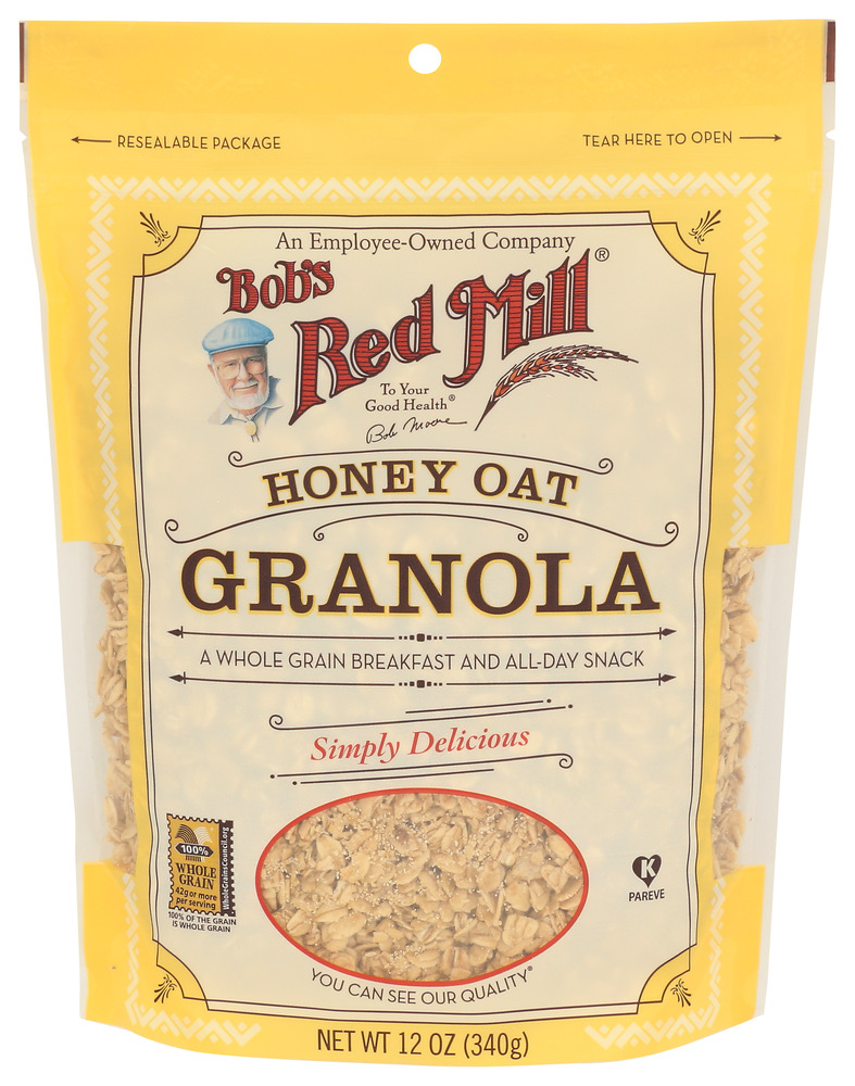 Bob's Red Mill Cereal Granola Honey Oat