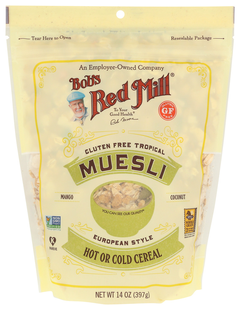 Bob's Red Mill Cereal Muesli Tropical