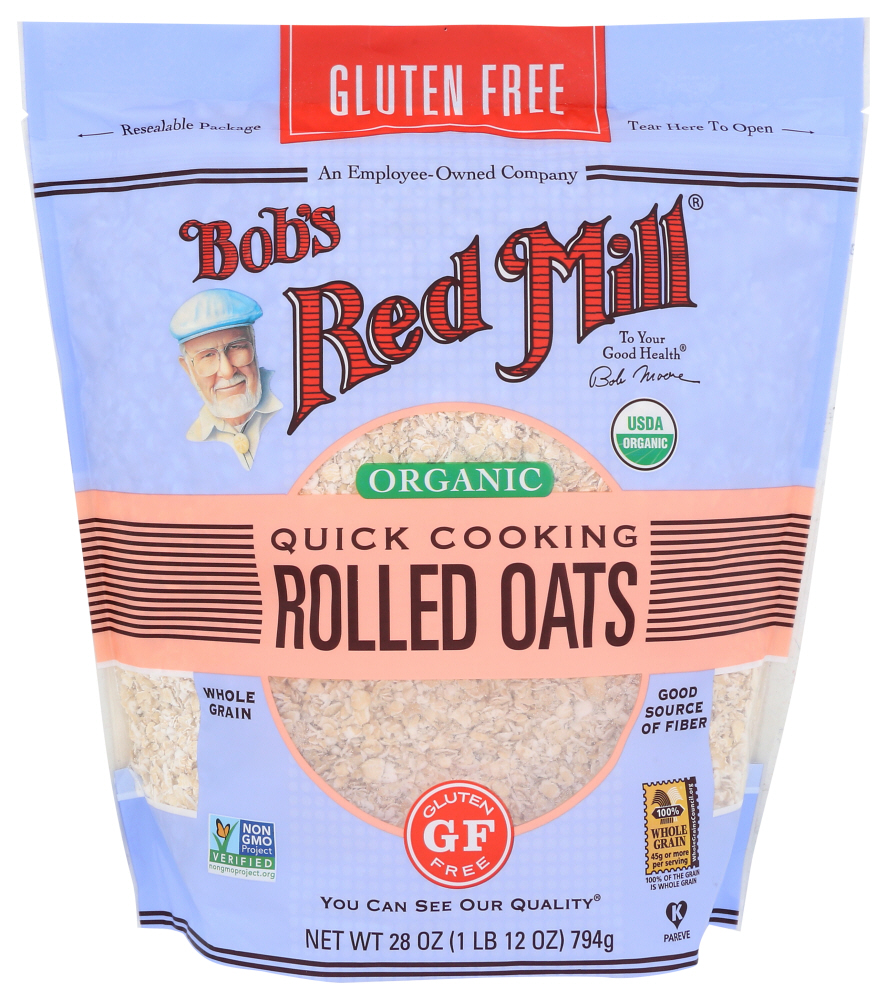 Bob's Red Mill Oats Rolled Gluten Free Qk Cook Og