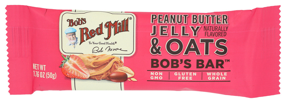 Bob's Red Mill Bar Oat Peanut Butter Jelly