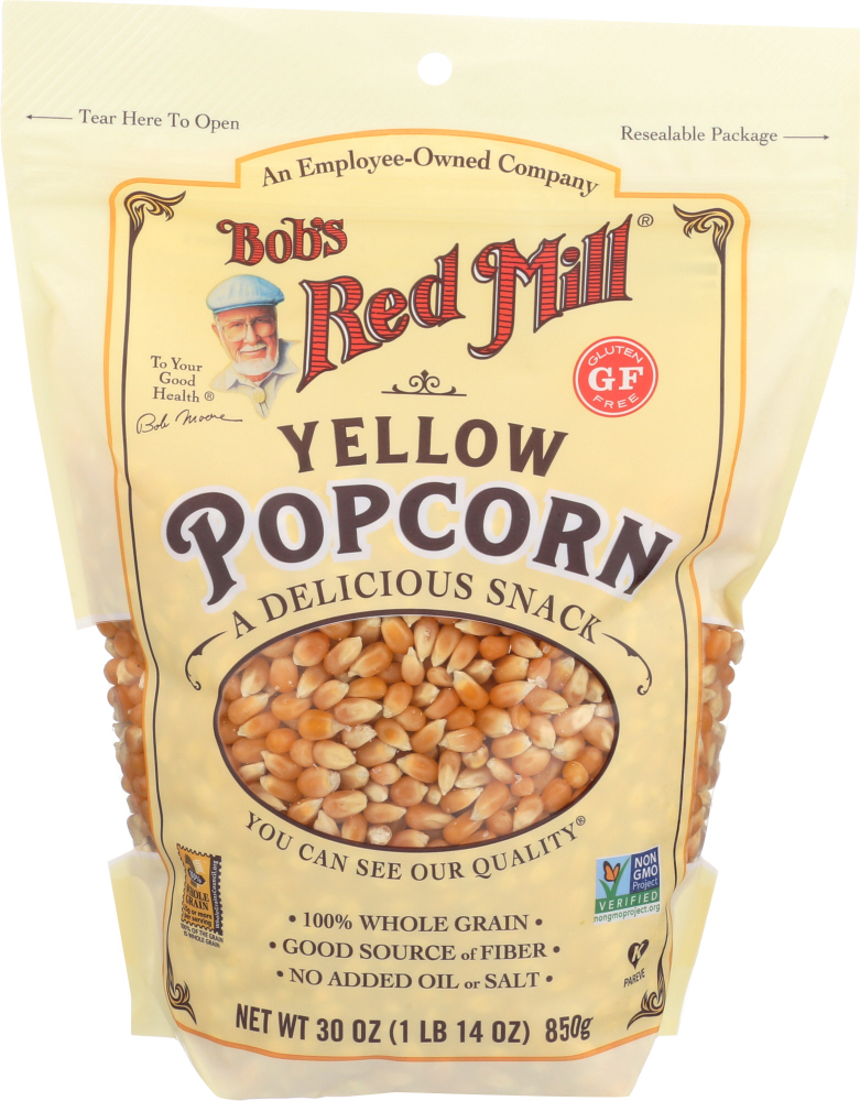 Bob's Red Mill Popcorn Yellow Whole Ready to Eat
