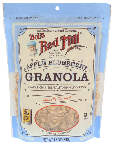 Bob's Red Mill Granola Nf Apple Blueberry, 12 oz