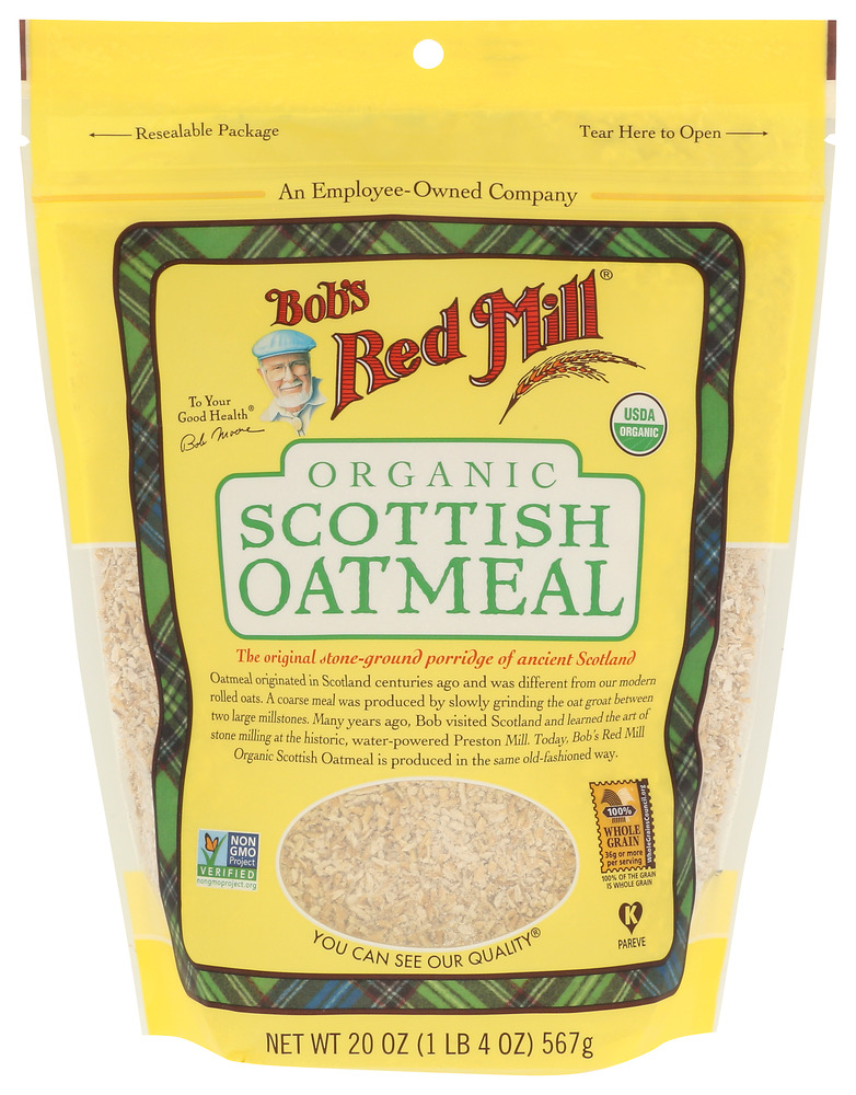 Bob's Red Mill Oatmeal Scottish Organic