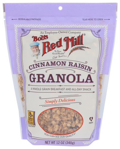 Bob's Red Mill Granola Cinnamon Raisin