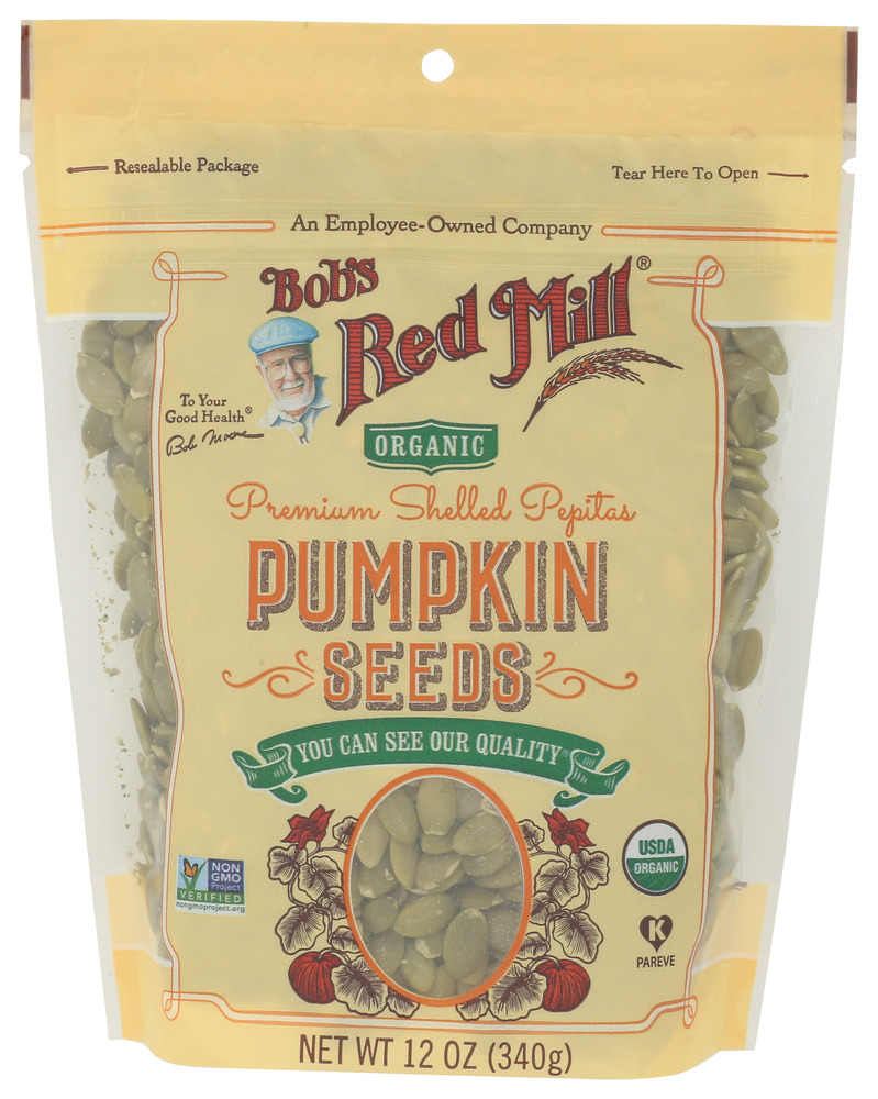 Bob's Red Mill Seeds Pmpkn Organic, 12 oz