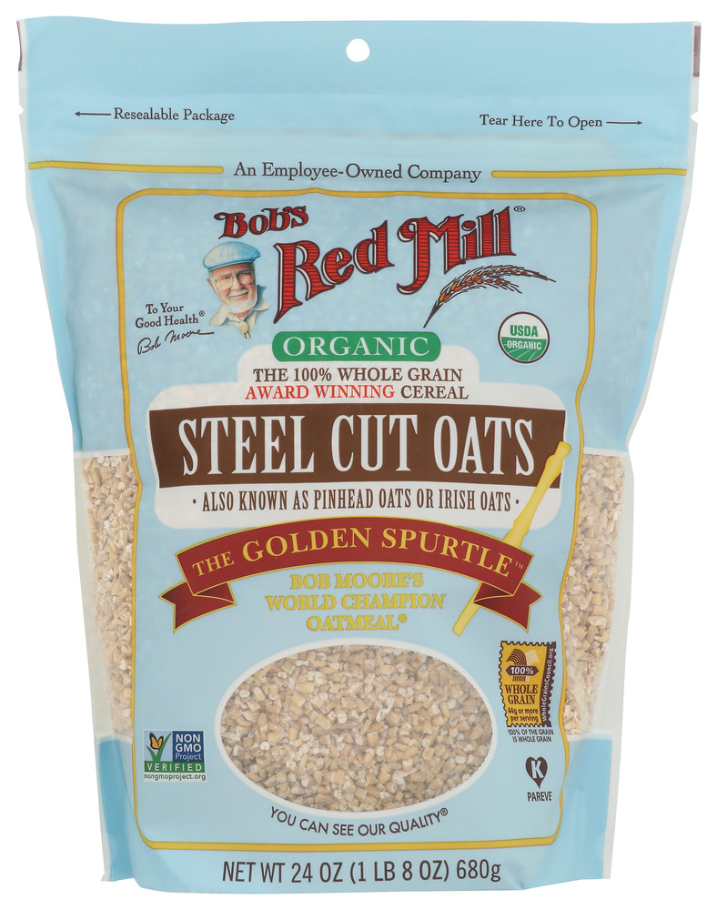 Bob's Red Mill Oats Steel Ct Organic
