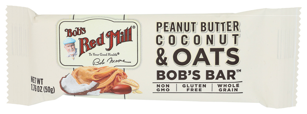 Bob's Red Mill Bar Oat Peanut Butter Coconut
