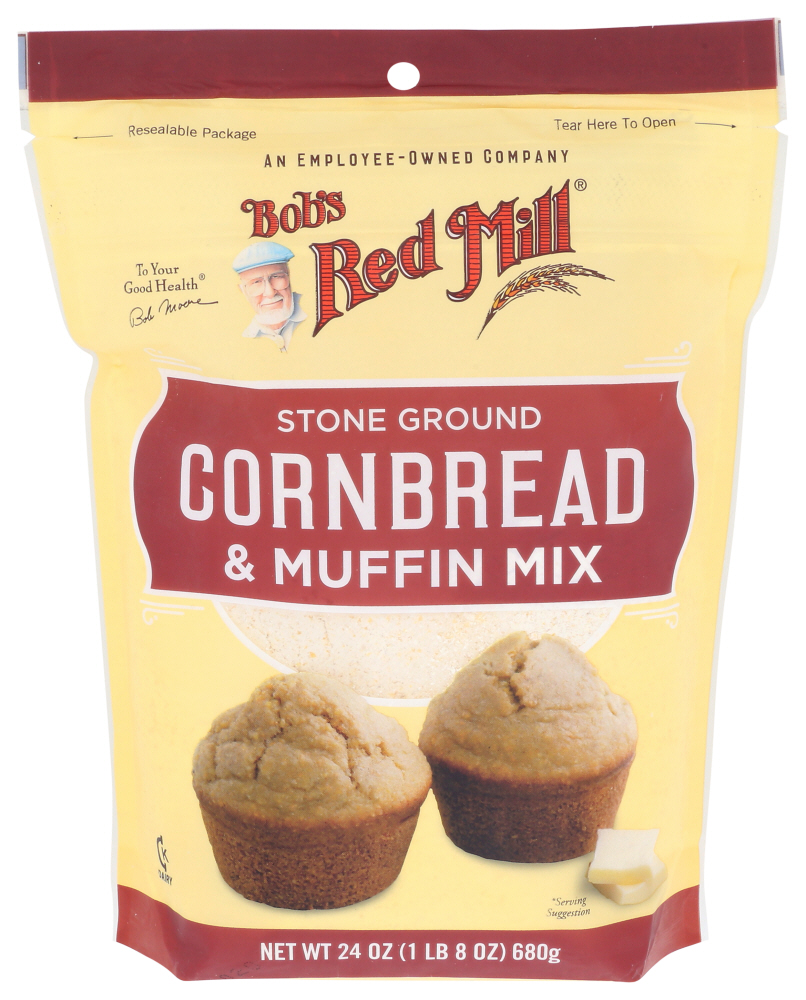 Bob's Red Mill Mix Cornmeal Muffin, 24 oz