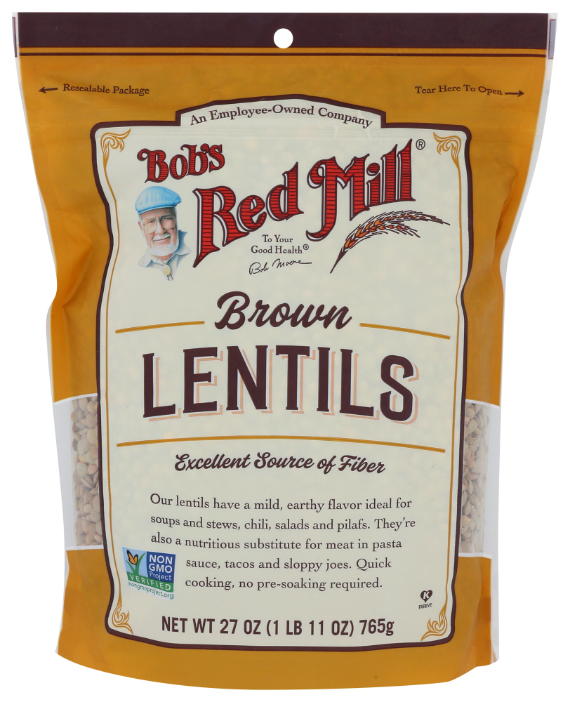 Bob's Red Mill Lentils Brown