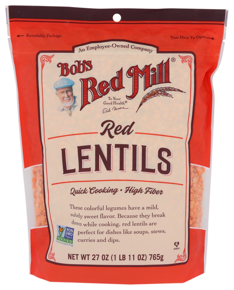 Bob's Red Mill Lentils Red