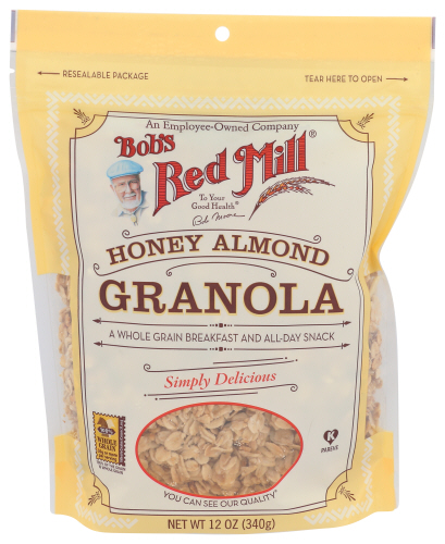 Bob's Red Mill Granola Honey Almond, 12 oz
