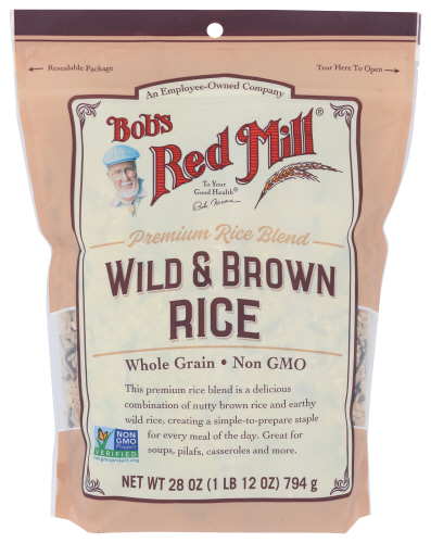 Bob's Red Mill Rice Wild Brown Mix, 28 oz