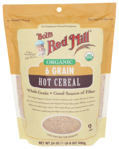Bob's Red Mill Cereal 6 Grain Hot Organic