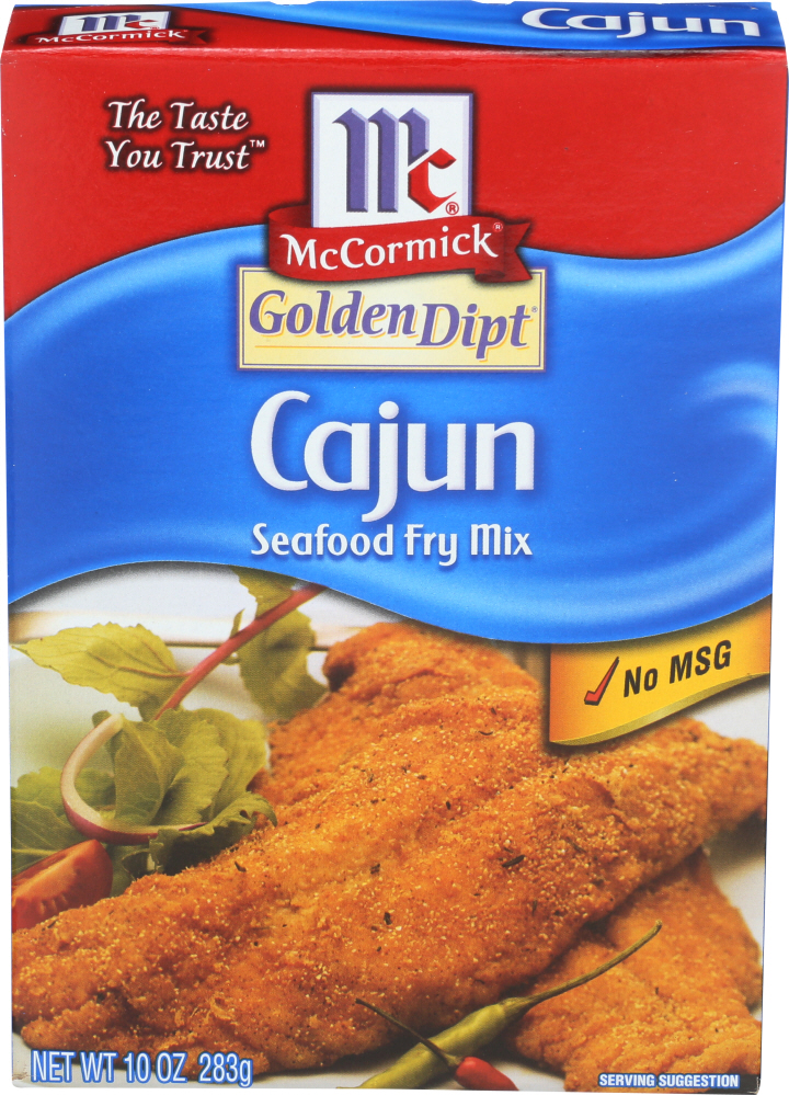Golden Dipt Mix Fry Fish Cajun Style