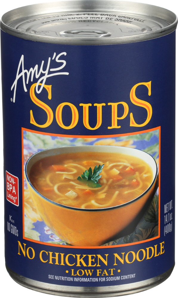 Amy's Kitchen Soup No Chicken Ndle