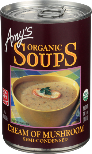 Amy's Kitchen Soup Cream Mushrm Organic