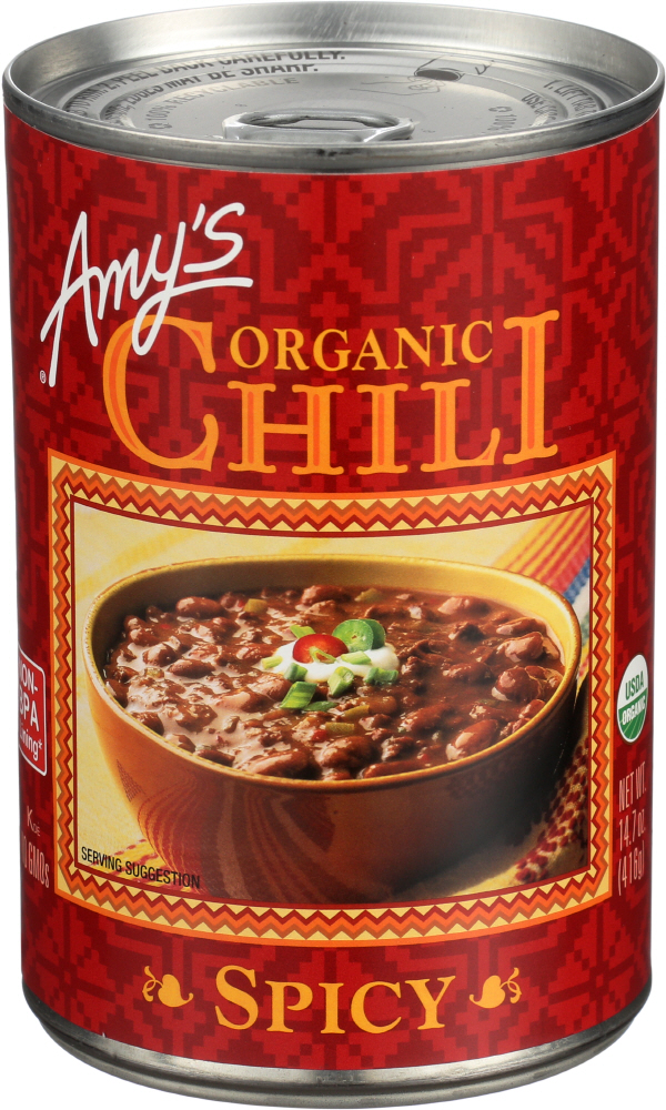 Amy's Kitchen Chili Spicy Gluten Free Organic