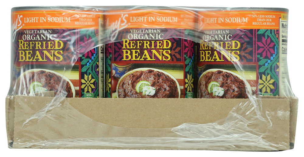 Amy's Kitchen Bean Refried Low Sodium Black Gluten Free
