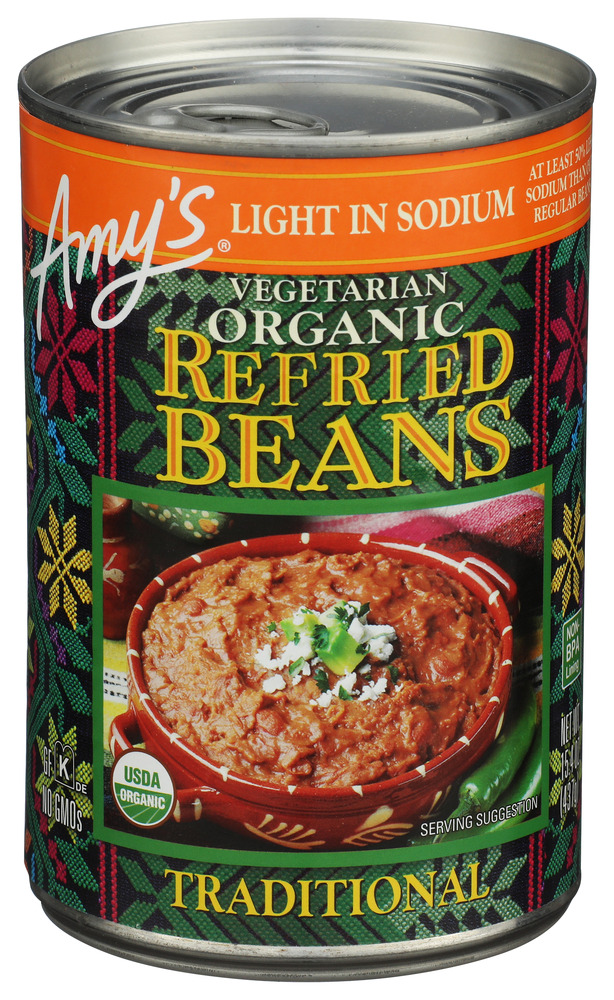 Amy's Kitchen Bean Refried Low Sodium Trdtnl Gluten Free