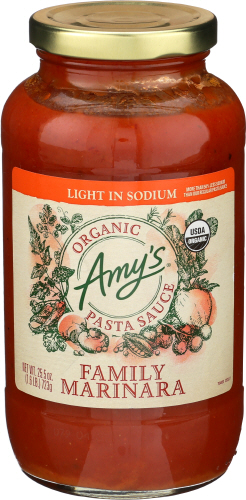 Amy's Kitchen Sauce Marinara Lt Sodium, 25.45 oz