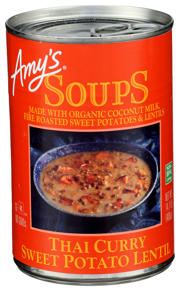 Amy's Kitchen Soup Thai Crry Sweet Lentil, 14.1 oz