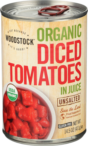 Woodstock Foods Tomato Diced Nsa Organic, 14.5 oz