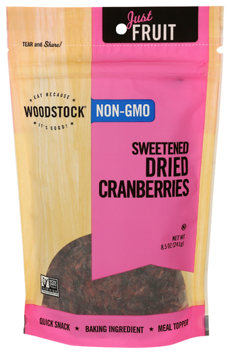 Woodstock Foods Cranberries Sweet, 8.5 oz