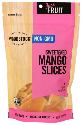 Woodstock Foods Mango Slices Low Sugar