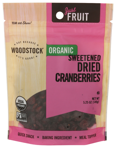 Woodstock Foods Cranberries Sweet Dried