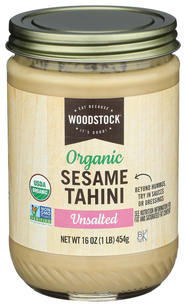 Woodstock Foods Tahini Unsltd Organic