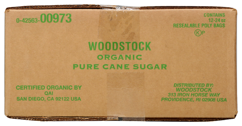 Woodstock Foods Sugar Pure Cane Organic